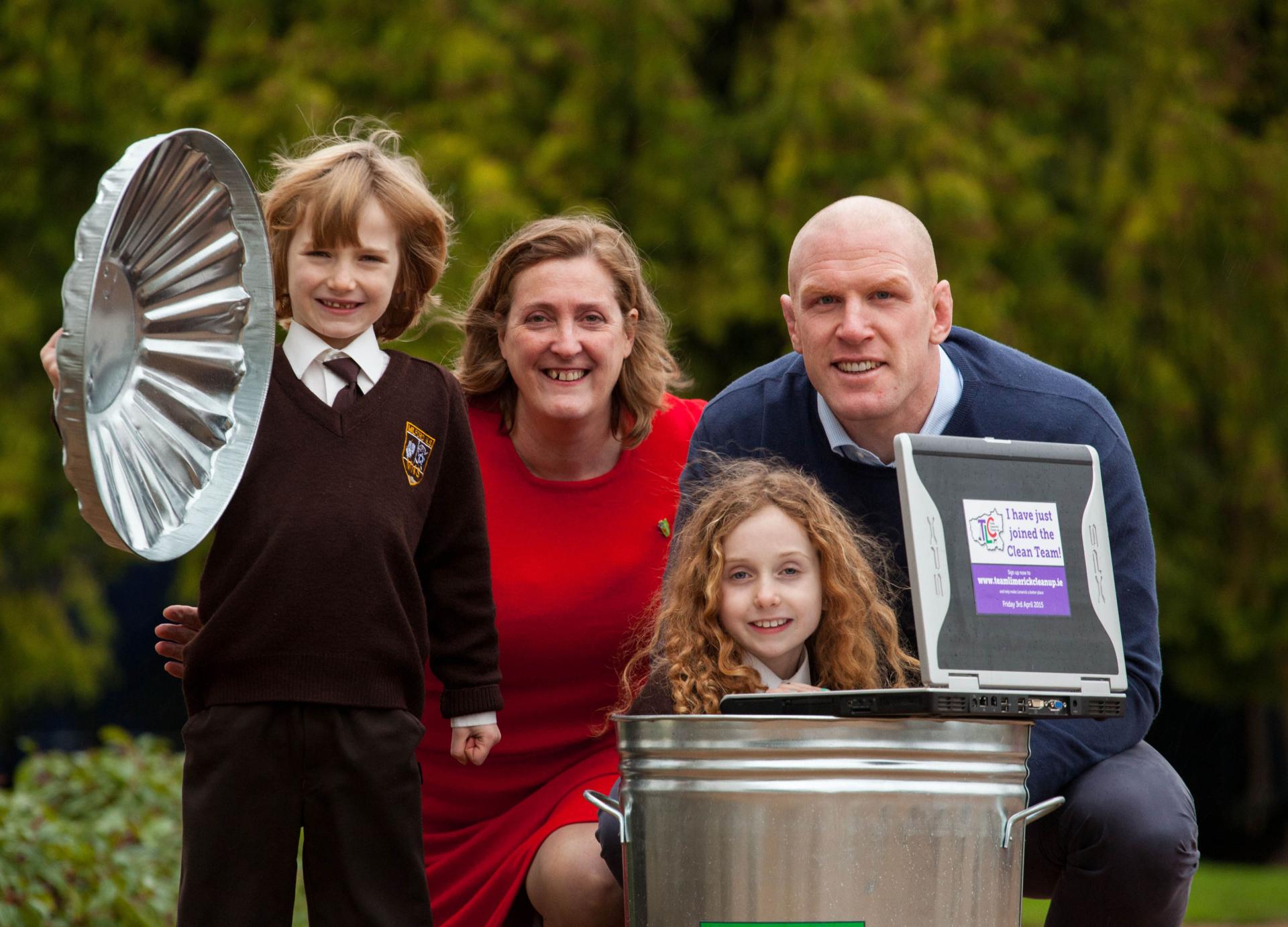 Helen O'Donnell and Paul O'Connell at TLC1 Launch