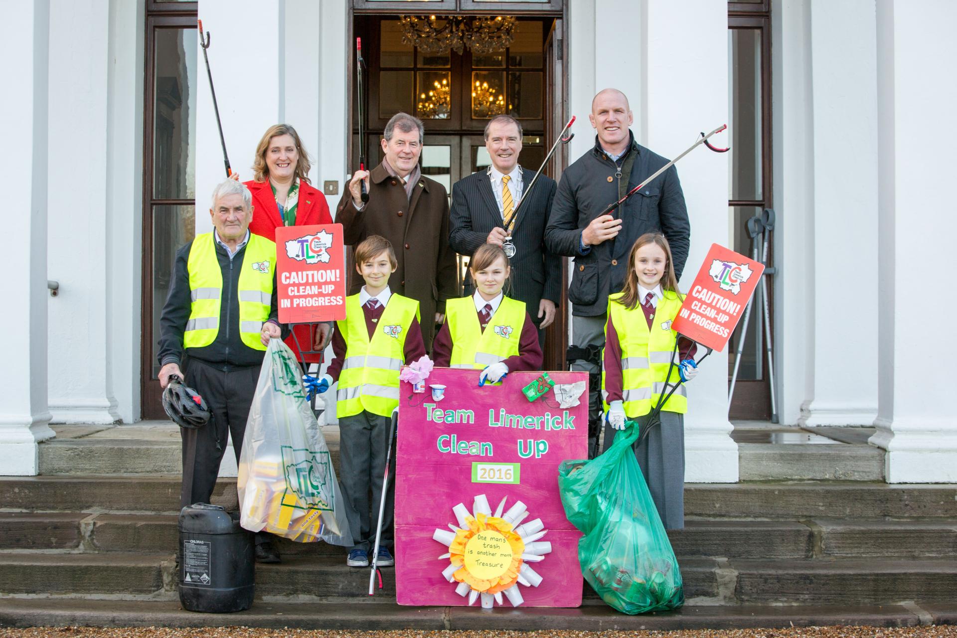 Helen O'Donnell, JP McManus and Paul O'Connell launch TLC2