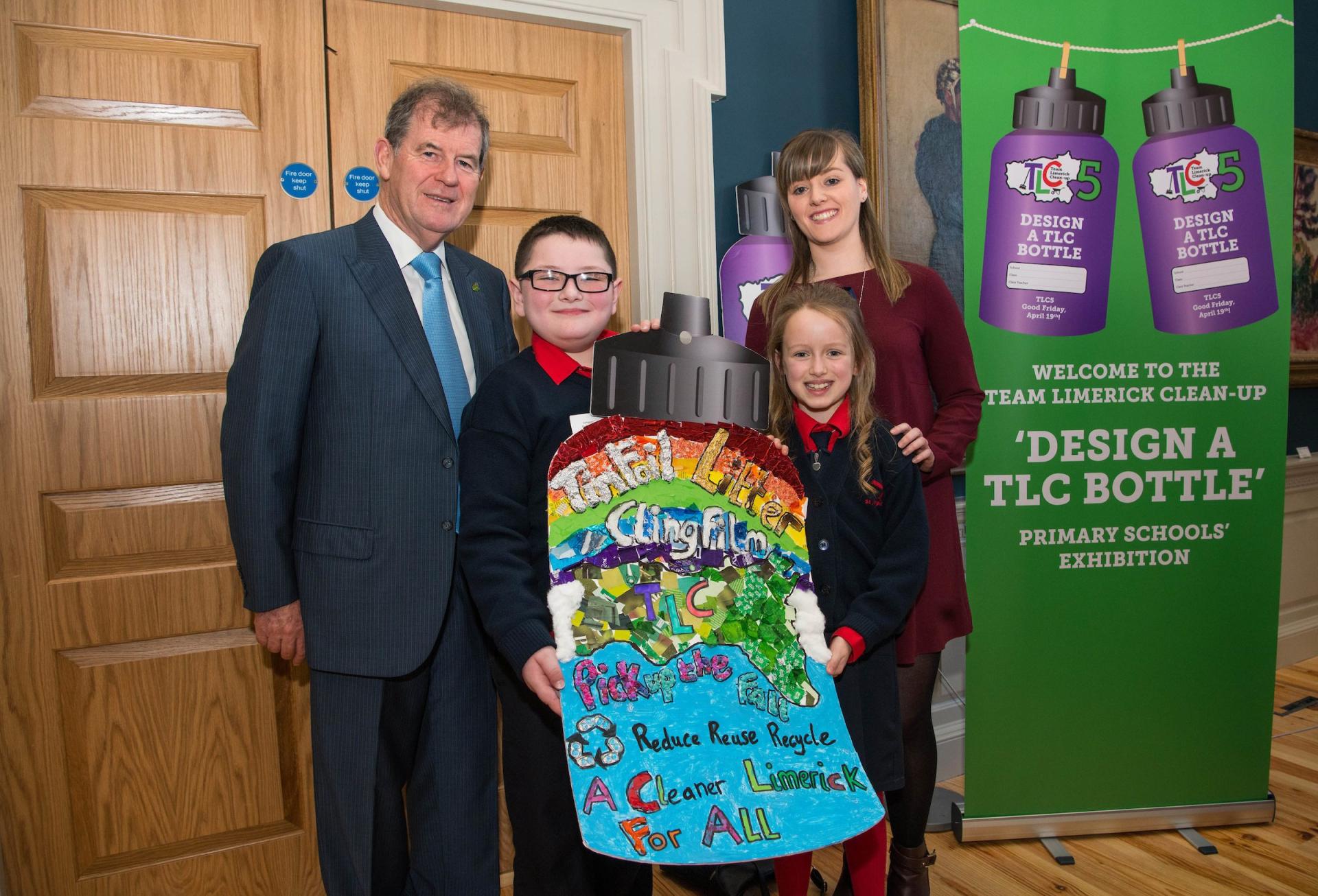 JP McManus at 'Design A TLC Bottle' Competition